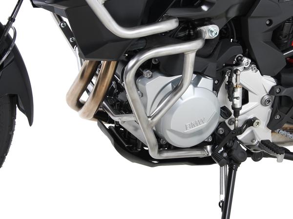 BMW F SERIES GS PROTECTION - ENGINE GUARD - STAINLESS STEEL - HEPCO BECKER
