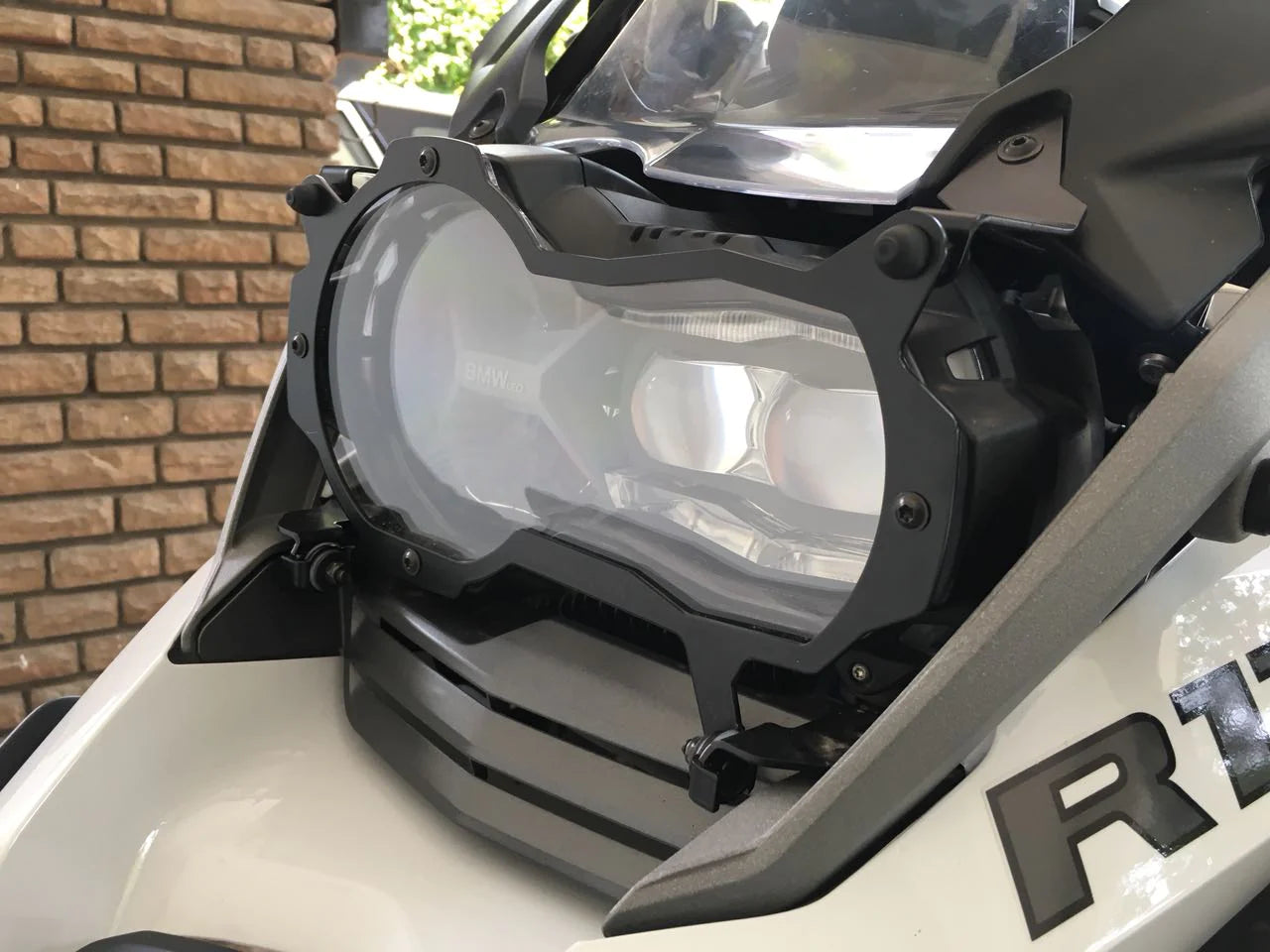 BMW GS PROTECTION - HEADLIGHT GUARD FOLDABLE (LEXAN CLEAR) - WUNDERLICH