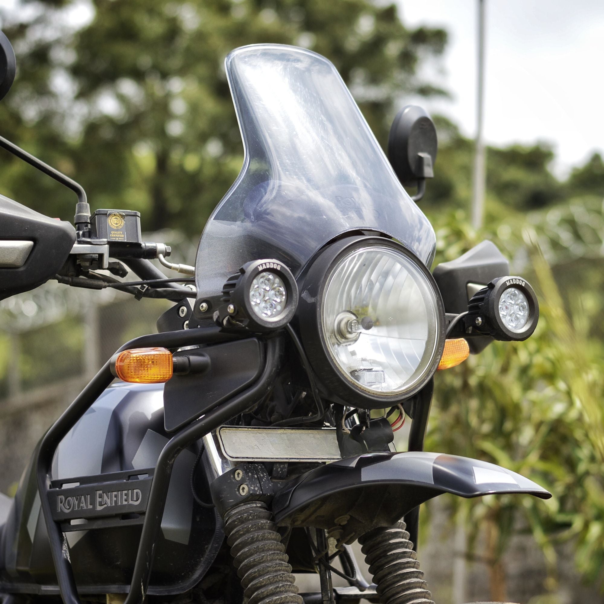 Auto Engina Fog Light Clamp/Mount V.2.0 for RE Himalayan 411