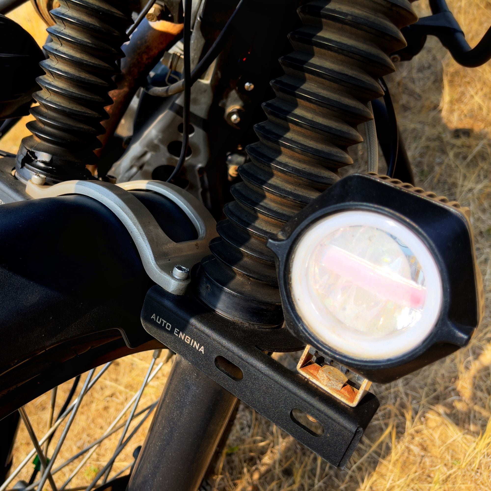Auto Engina Fog Light Clamp/Mount for RE Himalayan 411