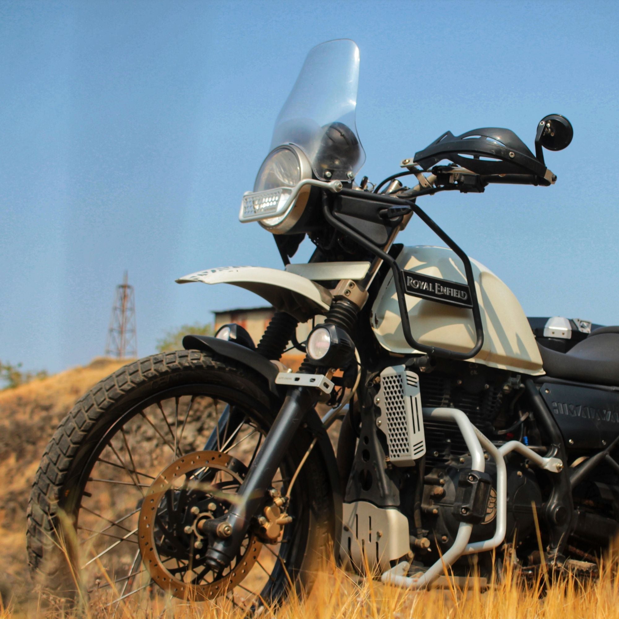 Auto Engina Headlight Grill for RE Himalayan 411