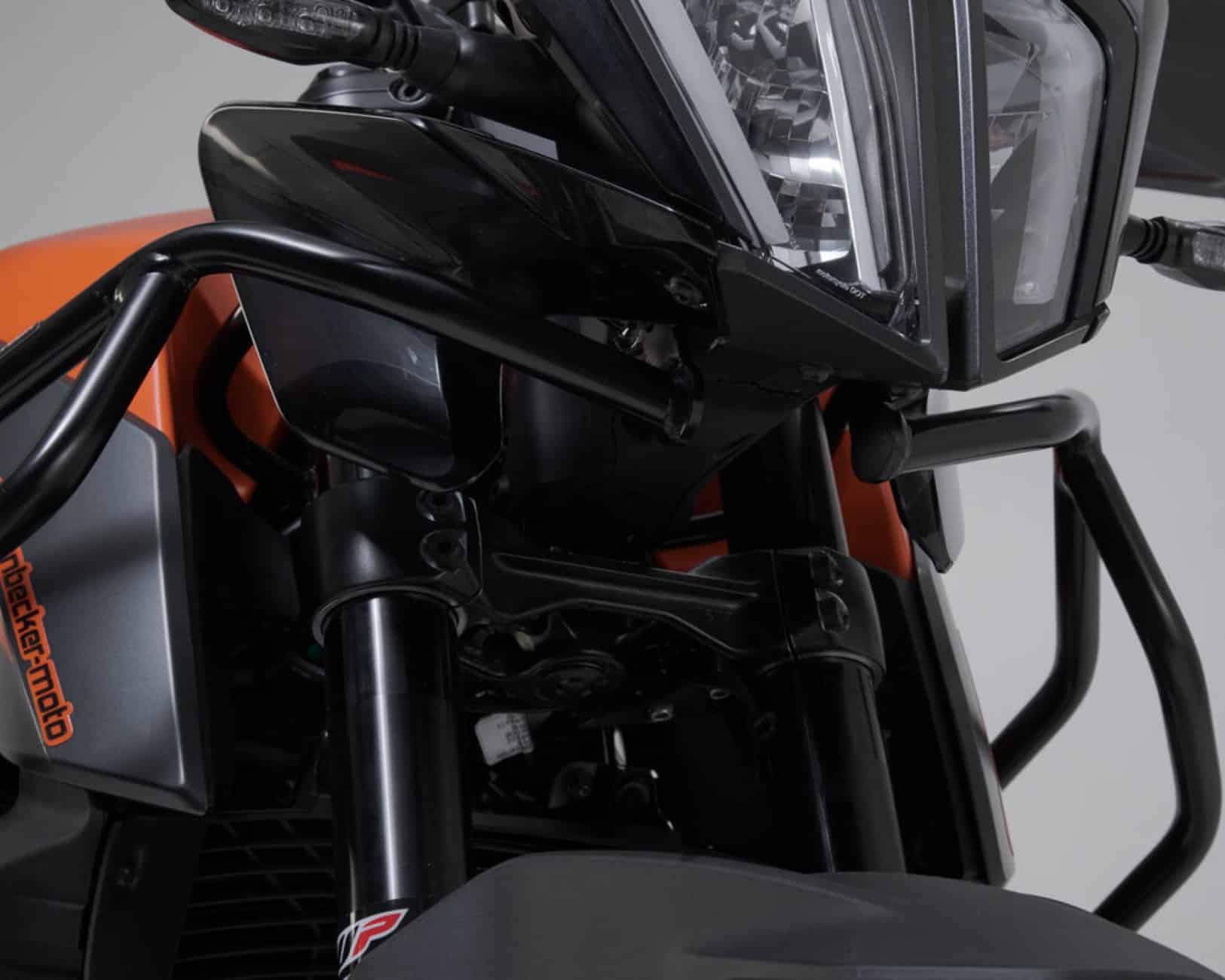 SW-Motech Upper Crashbars for KTM 390 Adventure – For Use Along with OEM Crashbars Only