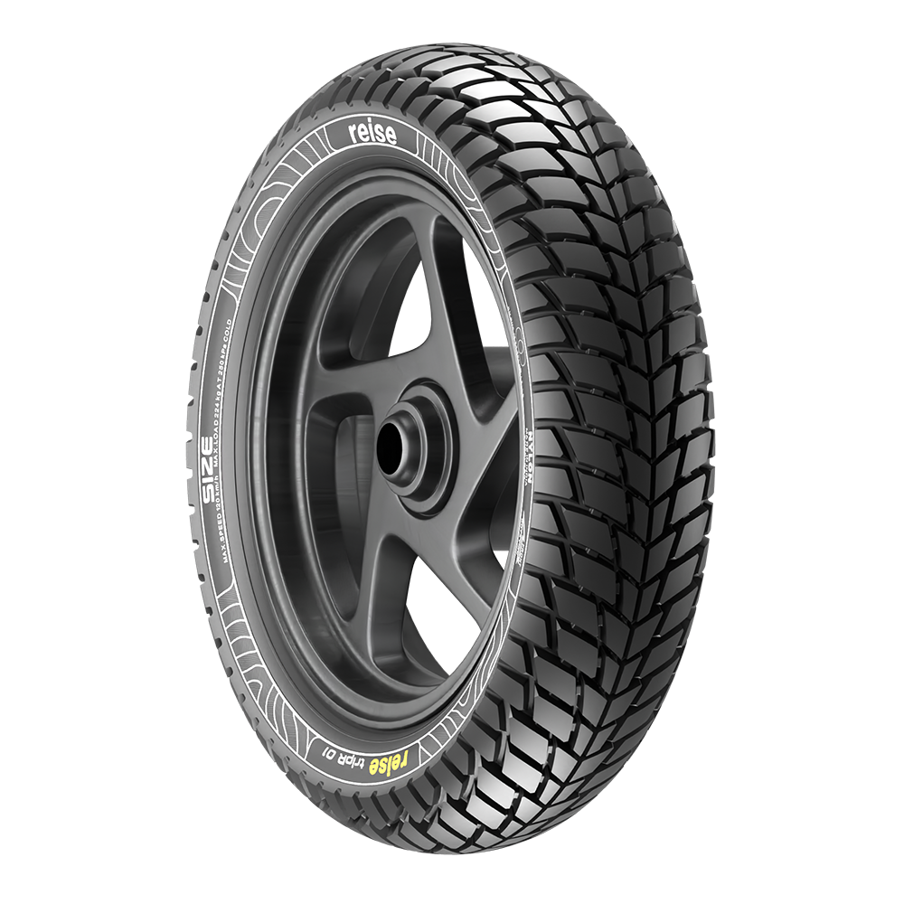 Reise Moto tripR 90/100-10 53J Front/Rear Tubeless Tyre