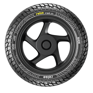 Reise Moto tripR 90/100-10 53J Front/Rear Tubeless Tyre