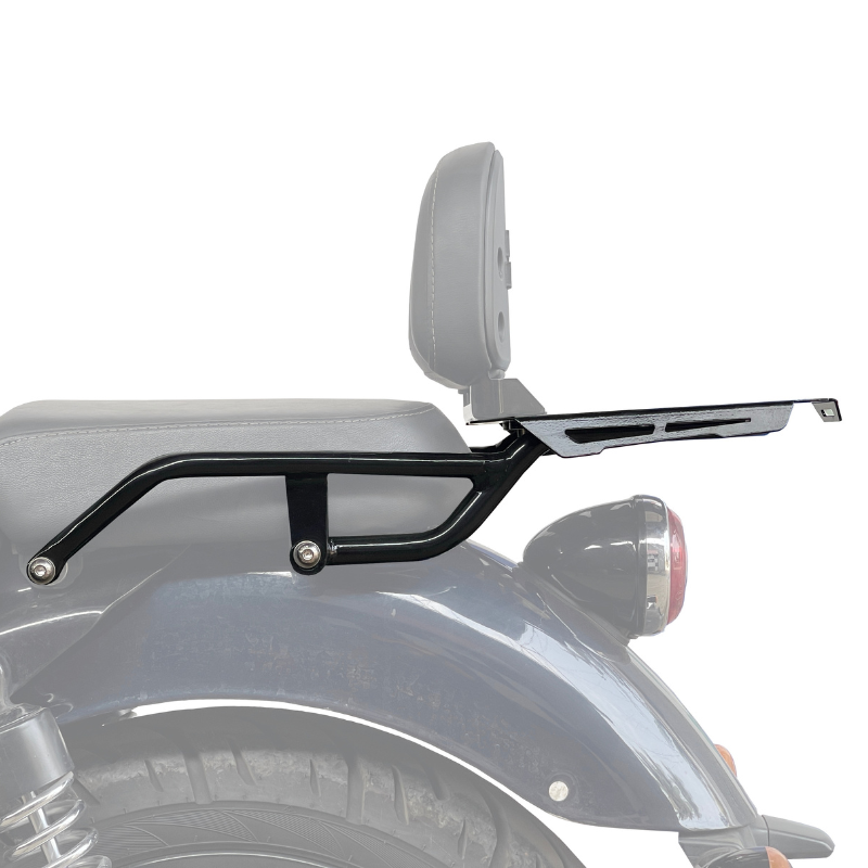 Auto Engina Top Rack with Backrest Adapter for RE Meteor 350