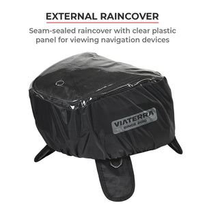 VIATERRA OXUS MAGNETIC MOTORCYCLE TANK BAG (MAGNET BASED)