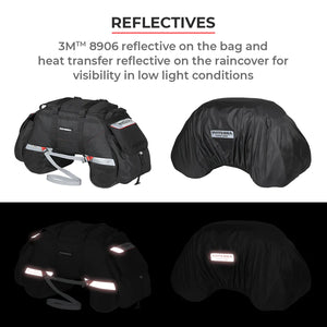 VIATERRA CLAW - 100% WATERPROOF MOTORCYCLE TAILBAG (UNIVERSAL)