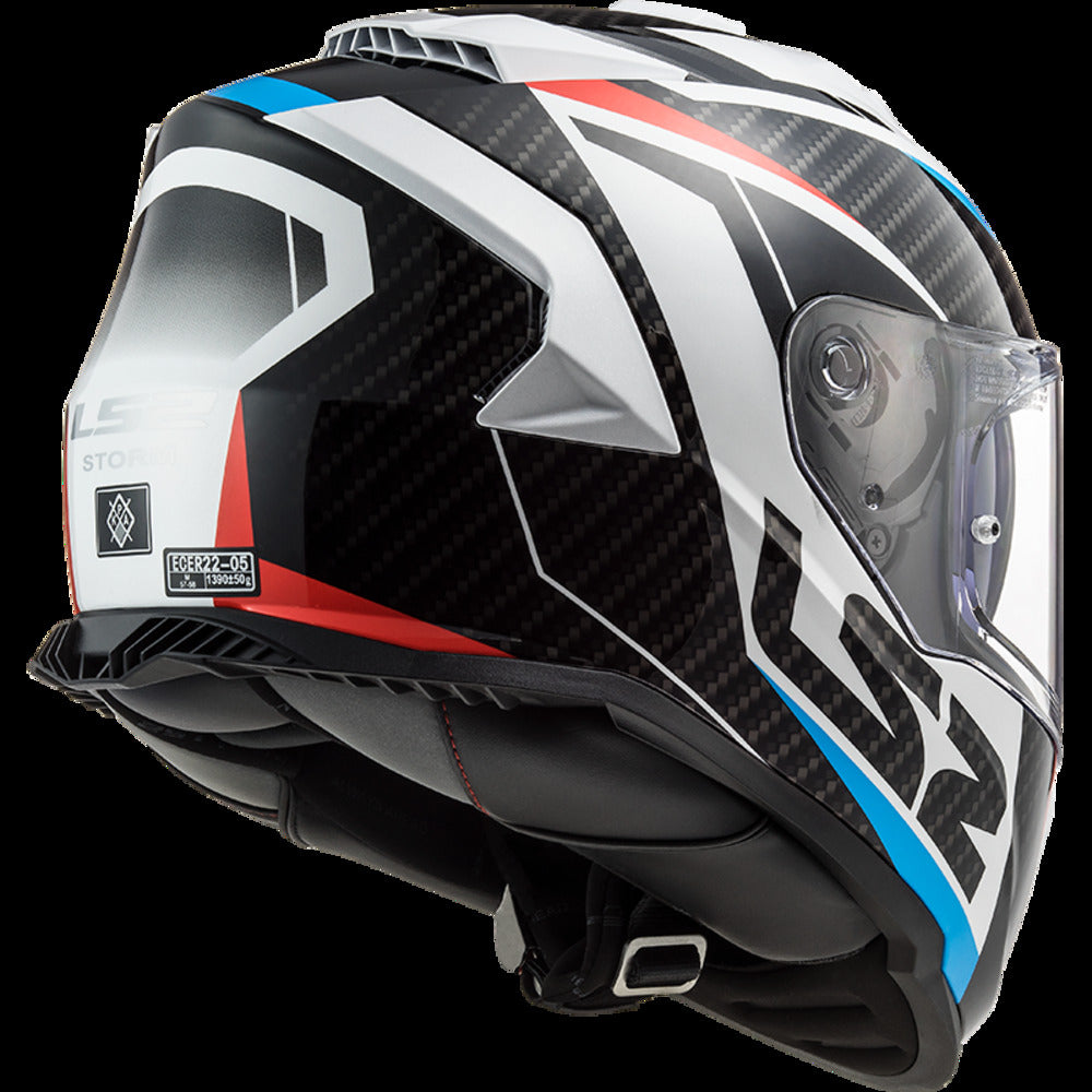 LS2 FF800 STORM II Racer Blue Red Gloss Helmet