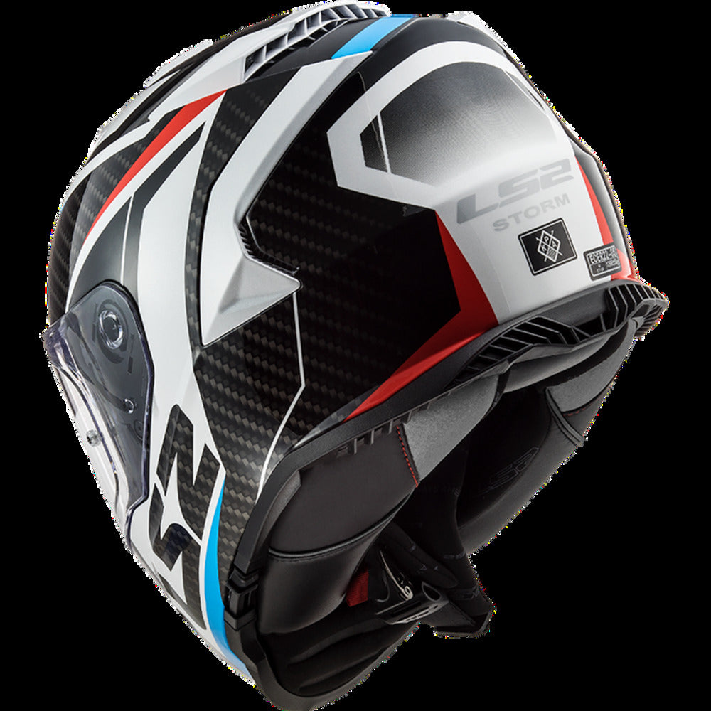 LS2 FF800 STORM II Racer Blue Red Gloss Helmet