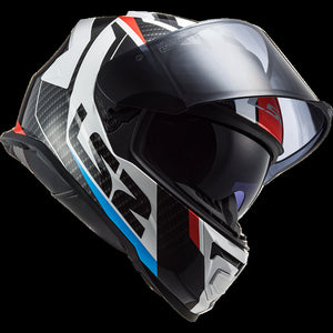 LS2 FF800 STORM II Racer Blue Red Gloss Helmet