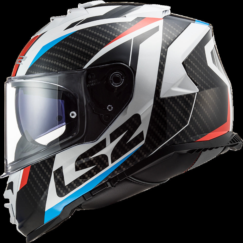 LS2 FF800 STORM II Racer Blue Red Gloss Helmet