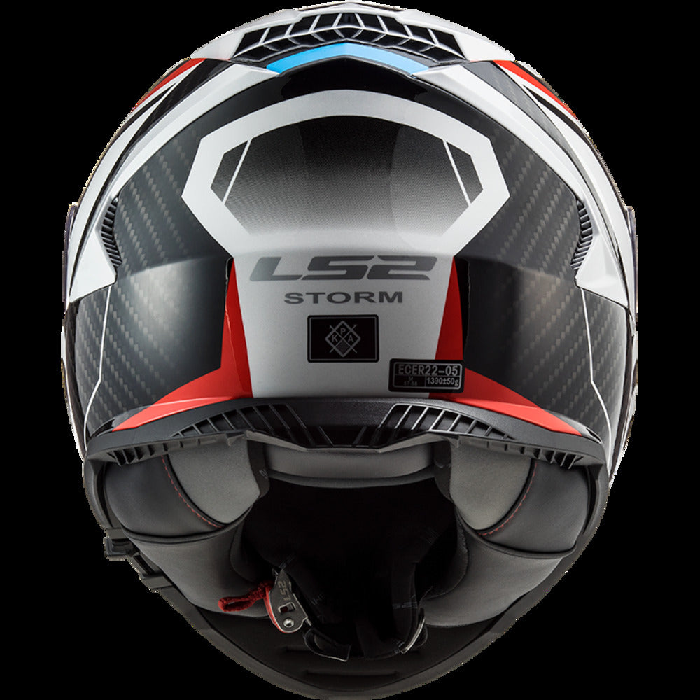 LS2 FF800 STORM II Racer Blue Red Gloss Helmet