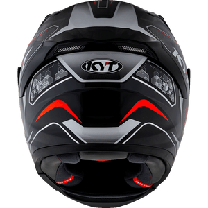 KYT Striker #01 Black Red Helmet
