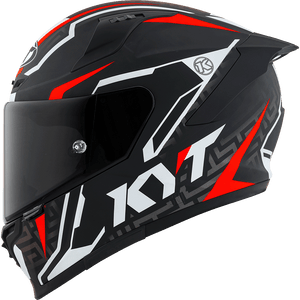 KYT Striker #02 Matt Black Red Helmet