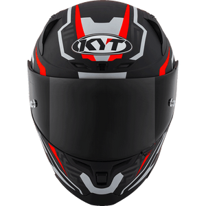 KYT Striker #02 Matt Black Red Helmet