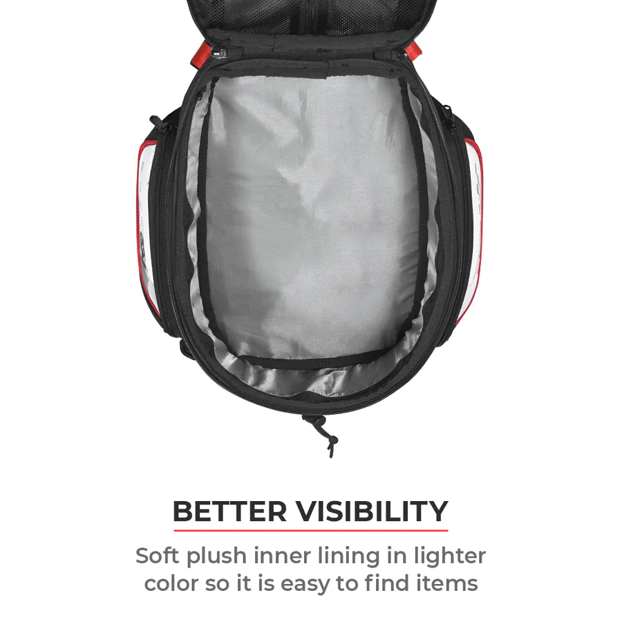 VIATERRA FLY UNIVERSAL MOTORCYCLE TANK BAG (STRAP BASED)