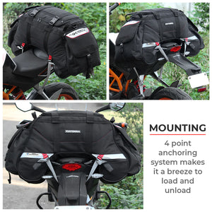 VIATERRA CLAW - 100% WATERPROOF MOTORCYCLE TAILBAG (UNIVERSAL)