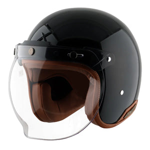 AXOR RETRO JET HELMET BLACK