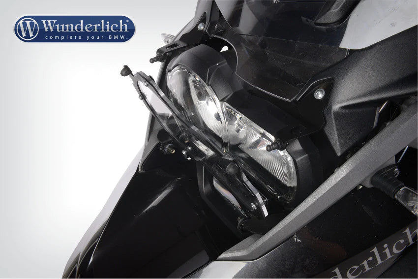 BMW GS PROTECTION - HEADLIGHT GUARD FOLDABLE (LEXAN CLEAR) - WUNDERLICH