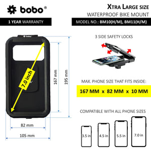 BOBO BM10 Fully Waterproof Bike Mobile Mount