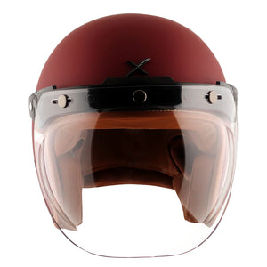 AXOR RETRO JET HELMET DULL RED