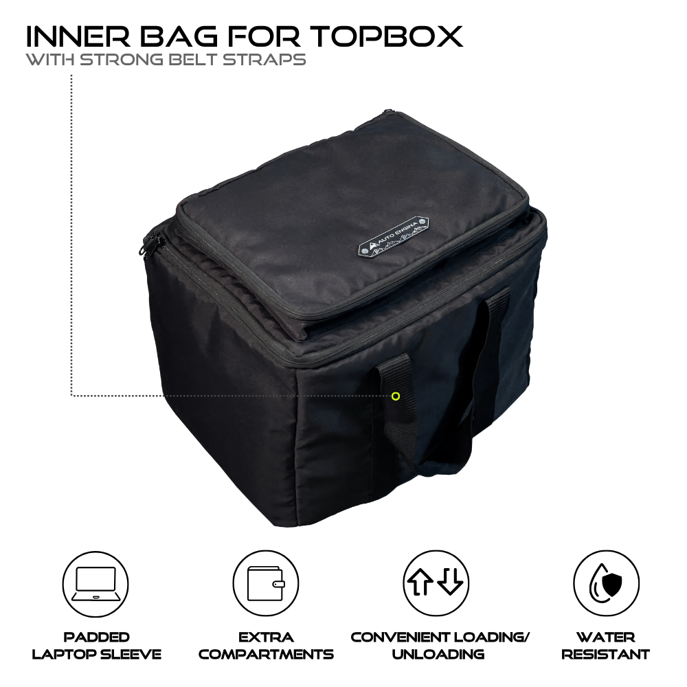 Auto Engina Aluminium Top Box (42L)