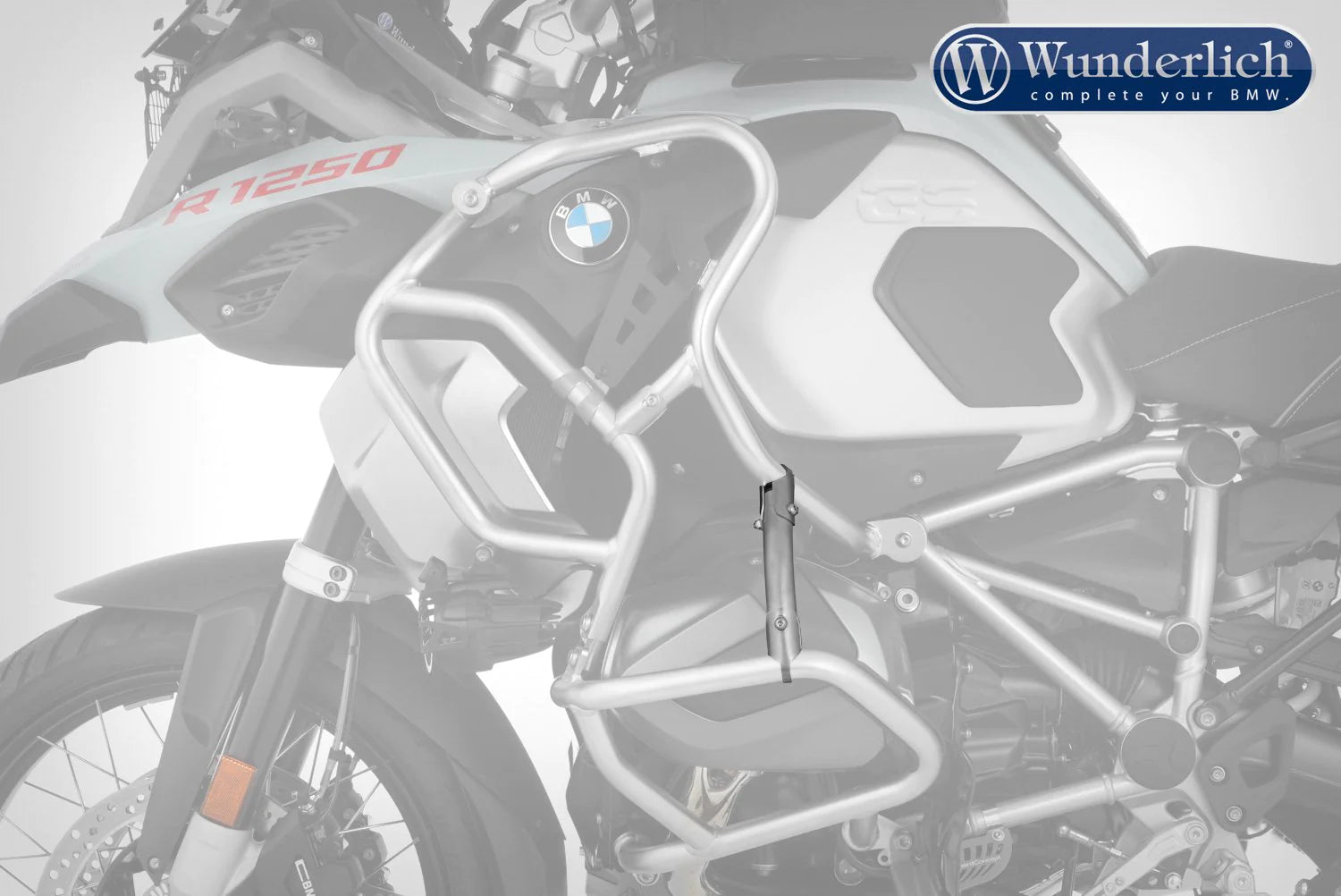 BMW R1250GSA PROTECTION - REINFORCEMENT BAR (OEM ENGINE BAR) - WUNDERLICH