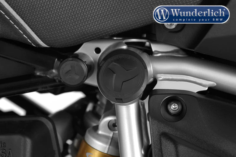 BMW R SERIES GS STYLING - FRAME CAP SET (RUBBER) - WUNDERLICH