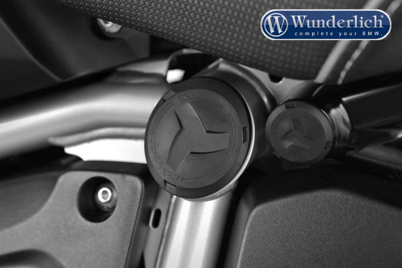 BMW R SERIES GS STYLING - FRAME CAP SET (RUBBER) - WUNDERLICH