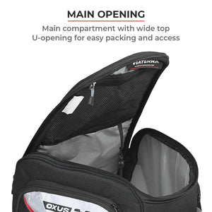 VIATERRA OXUS MAGNETIC MOTORCYCLE TANK BAG (MAGNET BASED)