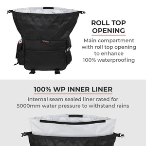 VIATERRA LEH - 100% WATERPROOF MOTORCYCLE SADDLEBAGS