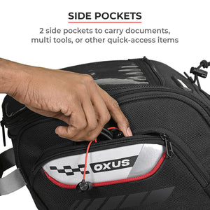 VIATERRA OXUS UNIVERSAL MOTORCYCLE TANK BAG (STRAP BASED)