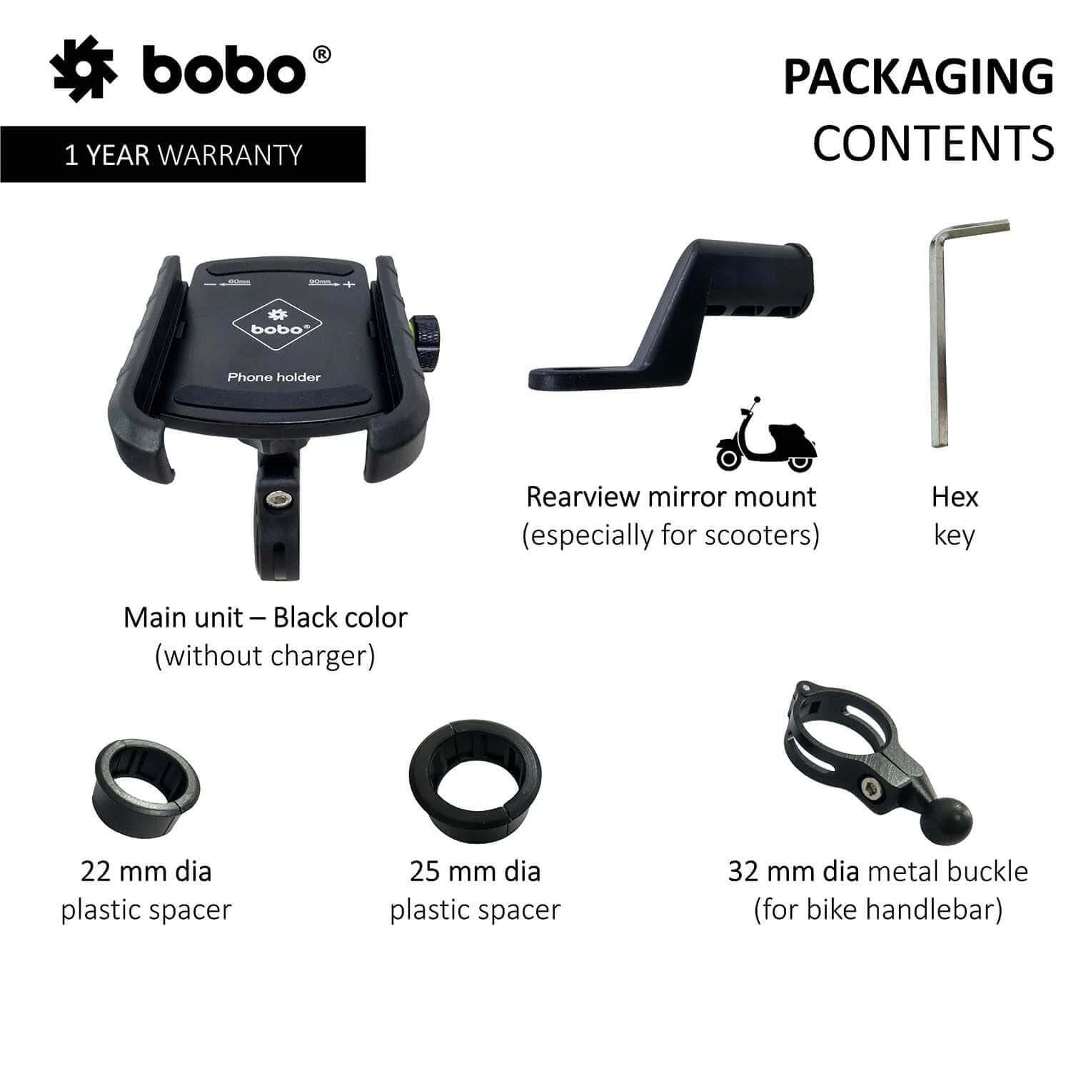 BOBO BM4 Jaw-Grip Mobile Mount