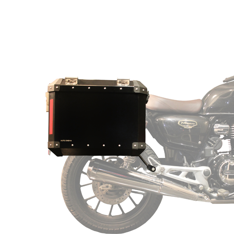 Auto Engina Aluminium Panniers - 72L for Honda H'ness CB350