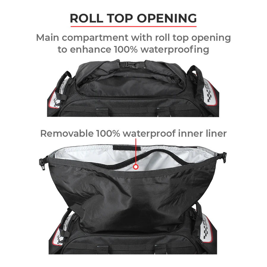 VIATERRA CLAW MINI - 100% WATERPROOF MOTORCYCLE TAILBAG (UNIVERSAL)