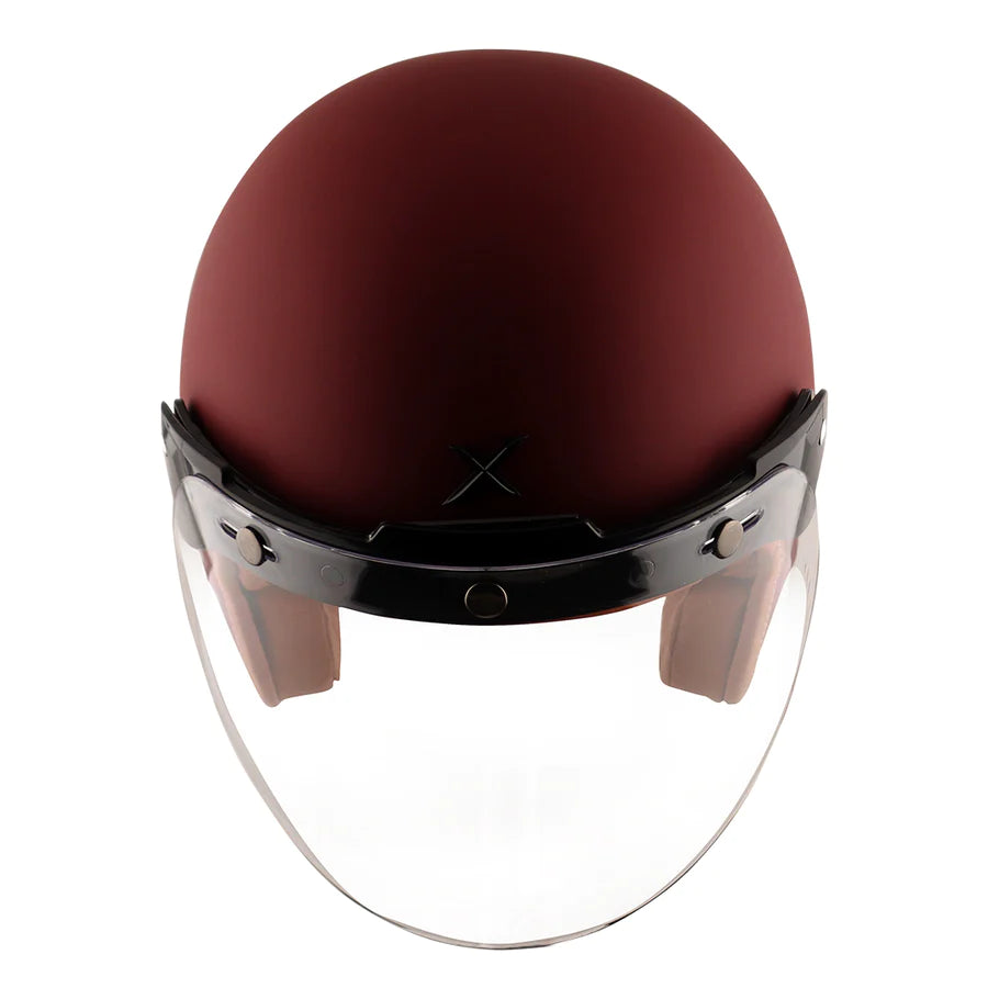 AXOR RETRO JET HELMET DULL RED