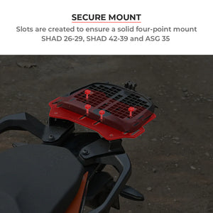 KTM ADVENTURE 250/390 TOP BOX ADAPTER PLATE