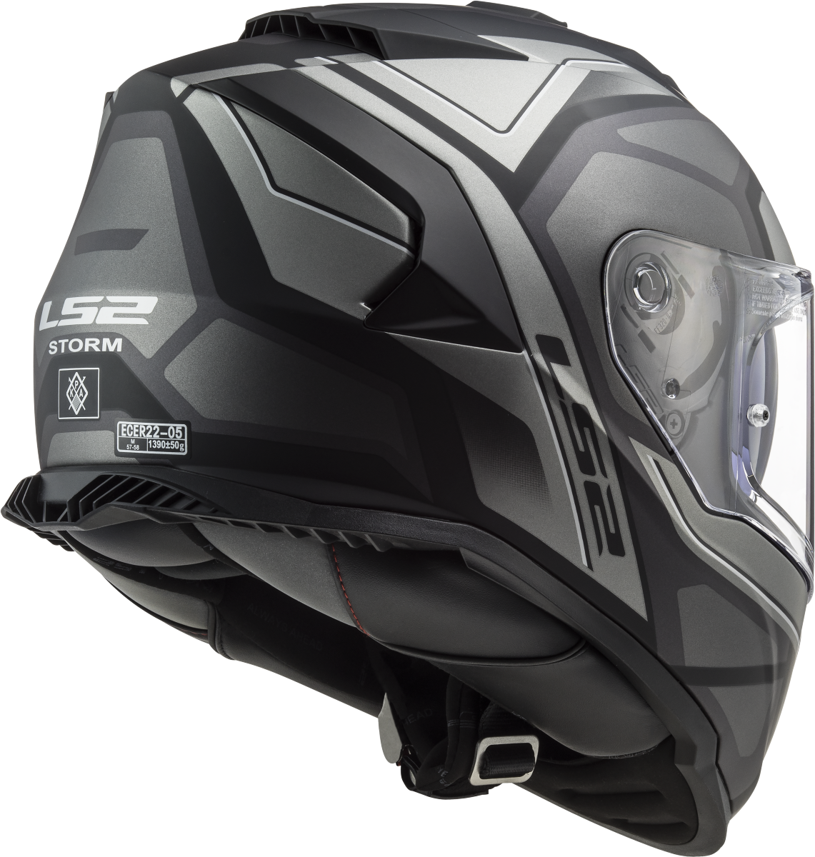 LS2 FF800 STORM II FASTER TITANIUM-06