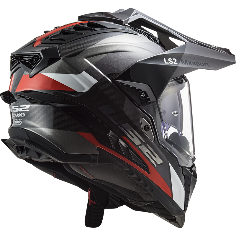 LS2 MX701 C EXPLORER FRONTIER G.TITANIUM RED