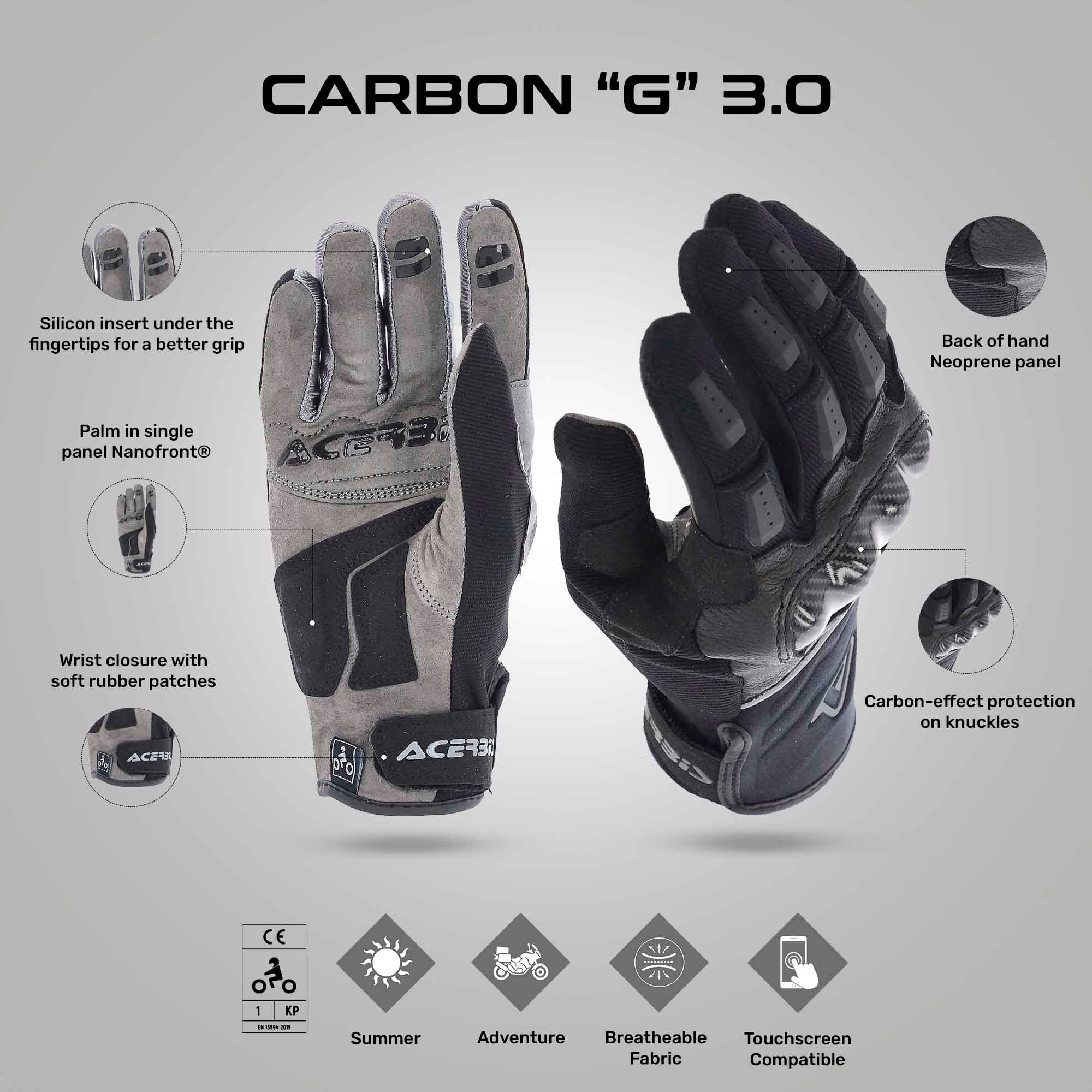 ACERBIS Carbon G 3.0 Gloves