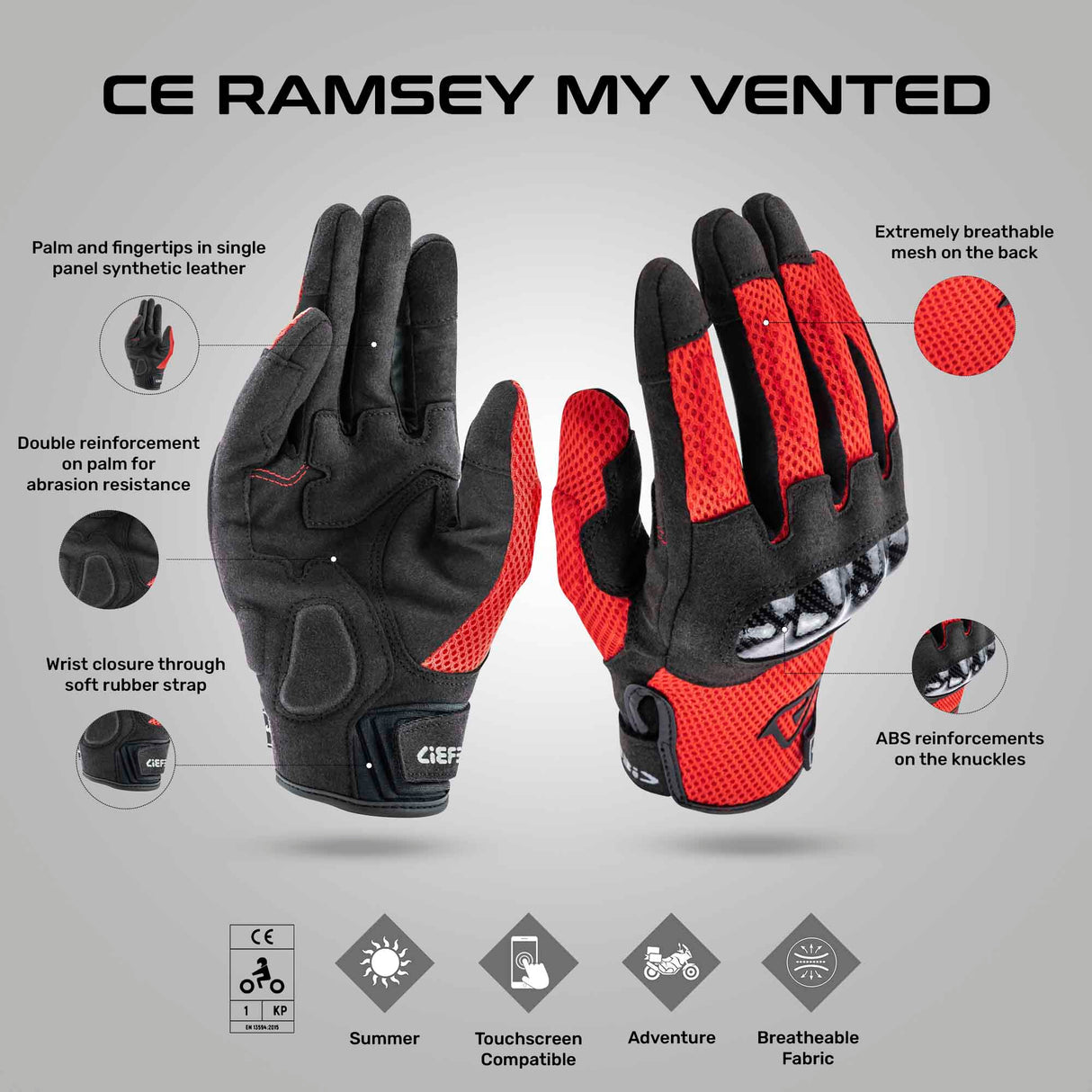 ACERBIS Ramsey My Vented Gloves