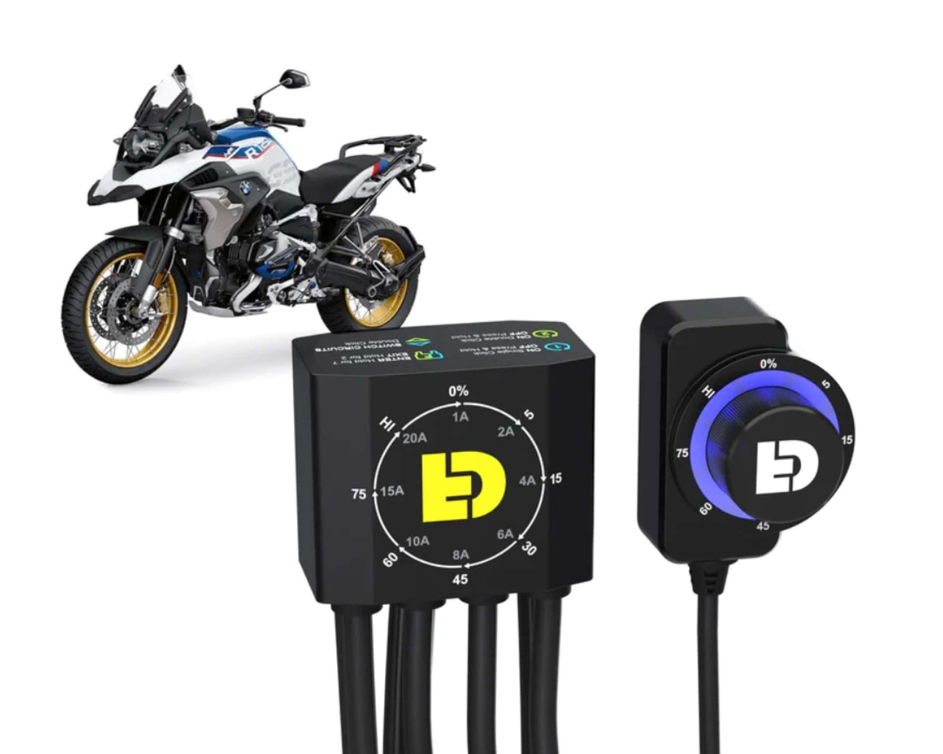 DENALI DialDim Lighting Controller for BMW R1250GS