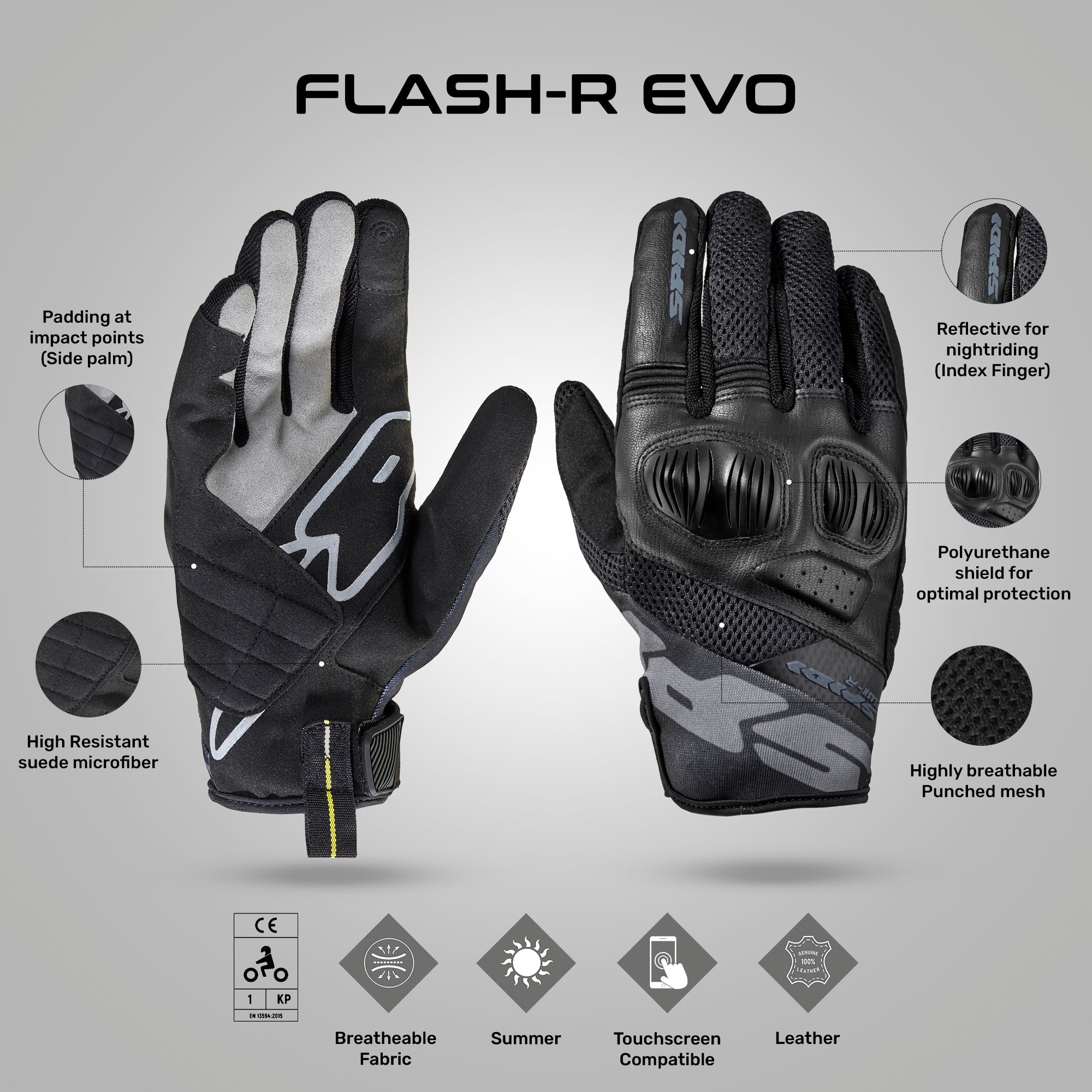 SPIDI - Flash R Evo Gloves