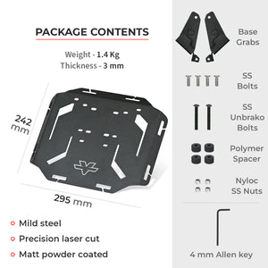 QUICK MOUNT REAR RACK - KTM ADVENTURE 250/390