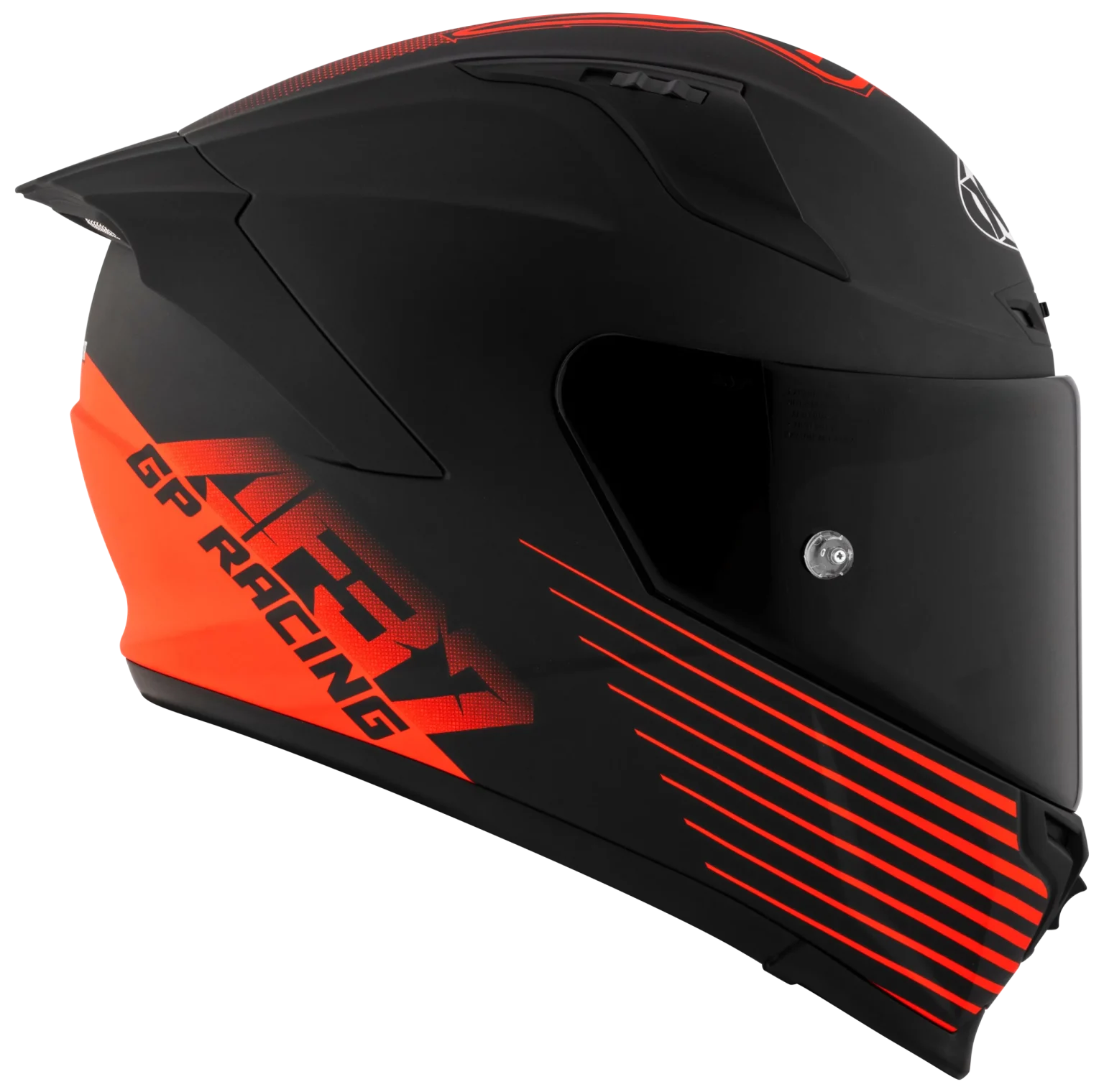 KYT Striker SV AF37 REP Livery Matt Black Red Helmet