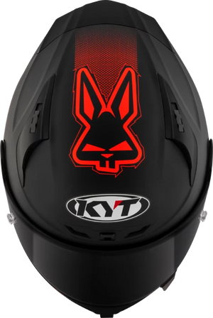 KYT Striker SV AF37 REP Livery Matt Black Red Helmet