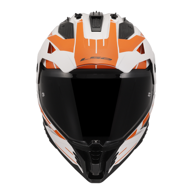 LS2 MX436 PIONEER II NAMIB WHITE ORANGE-06