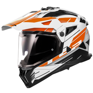 LS2 MX436 PIONEER II NAMIB WHITE ORANGE-06