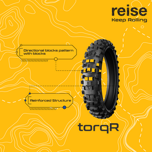 Reise torqR 110/80-19 59P Front Tubeless Tyre