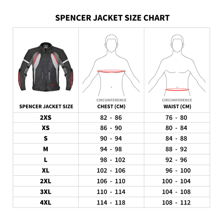 VIATERRA SPENCER – STREET MESH MOTORCYCLE RIDING JACKET